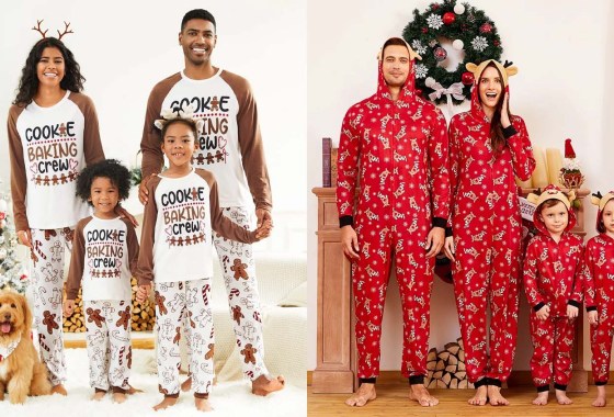 Walmart has holiday PJ sets for the whole family as low as $10