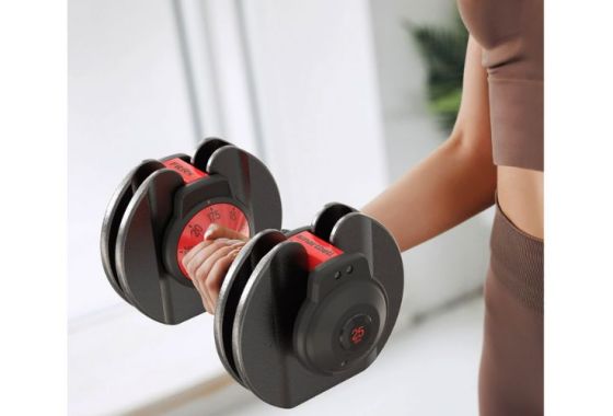 These adjustable dumbbells let you get the most out of your home gym