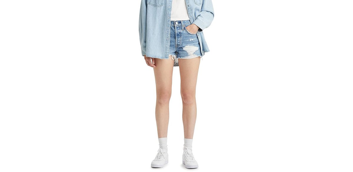 Levi's Women's 501 Original Shorts (Also Available in Plus) Levi's Women's 501 Original Shorts (Also Available in Plus)