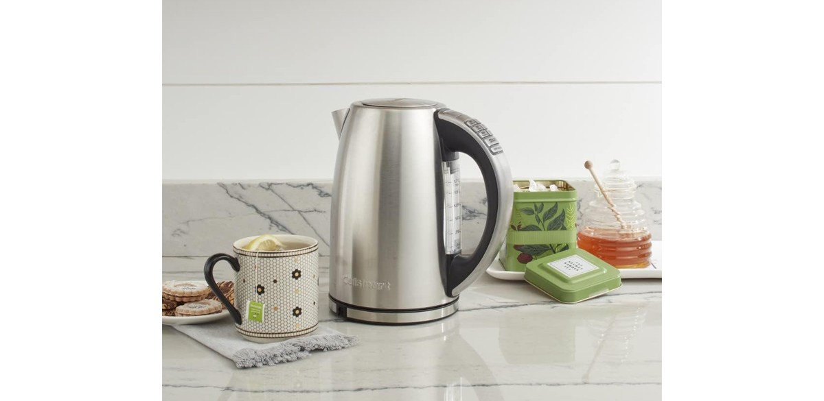Cuisinart PerfecTemp 1.7-Liter Stainless Steel Electric Kettle