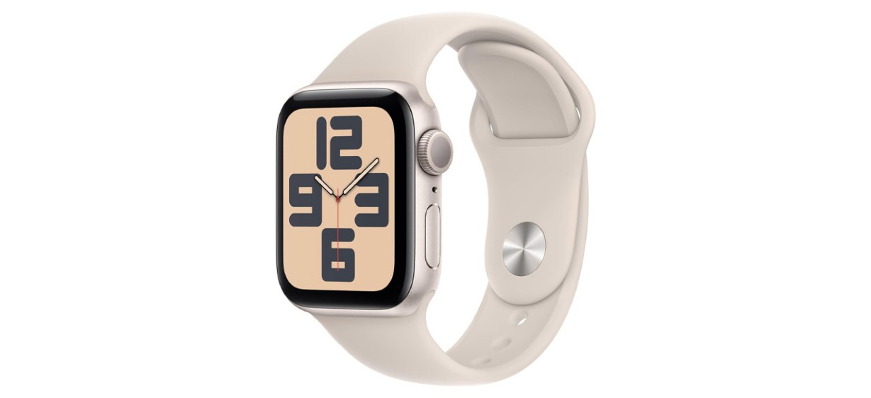 Best Apple Watch SE 2nd generation (GPS 40 mm) Starlight Aluminum case with S-M Starlight Sports band Best Apple Watch SE 2nd generation (GPS 40 mm) Starlight Aluminum case with S-M Starlight Sports band