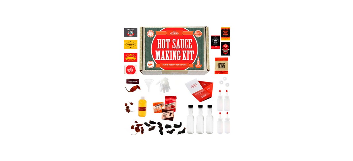 Best DIY Gift Kits Hot Sauce Making Kit Best DIY Gift Kits Hot Sauce Making Kit