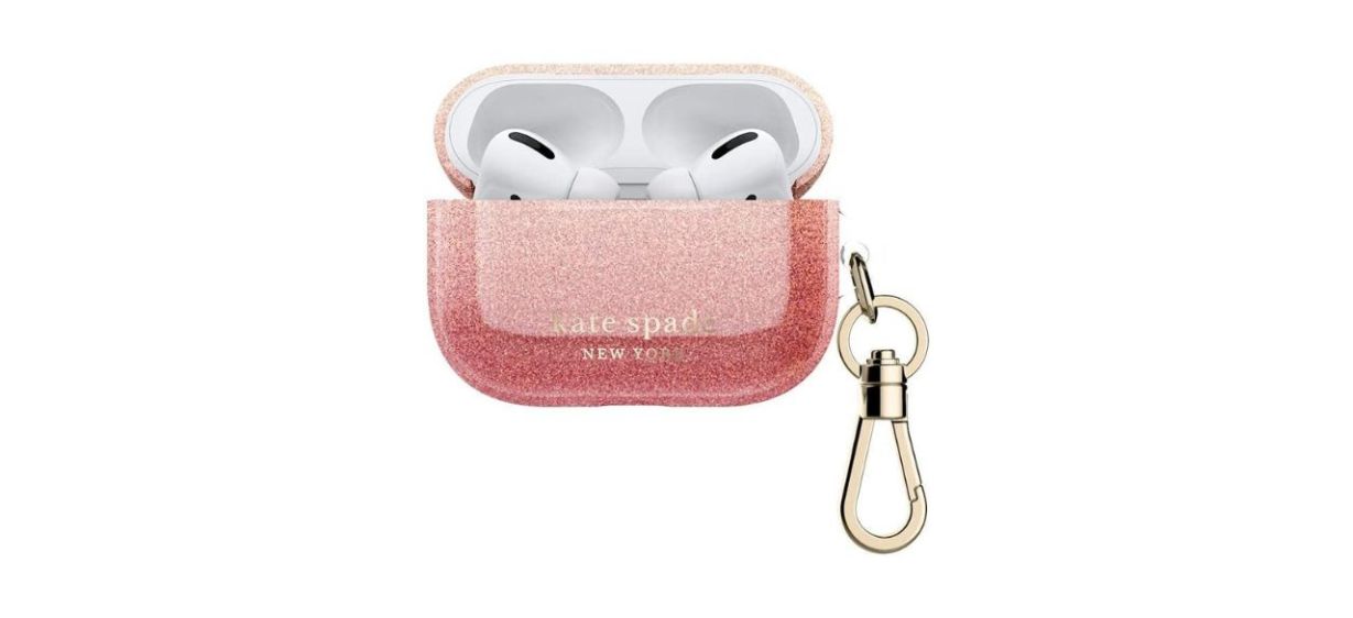 Best Kate Spade AirPods Pro Case in Ombre Glitter Sunset 
