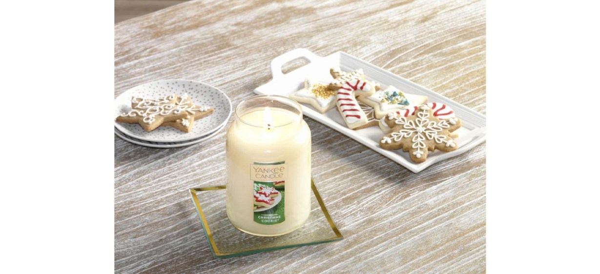 Yankee Candle Christmas Cookie Single Wick Candle Yankee Candle Christmas Cookie Single Wick Candle