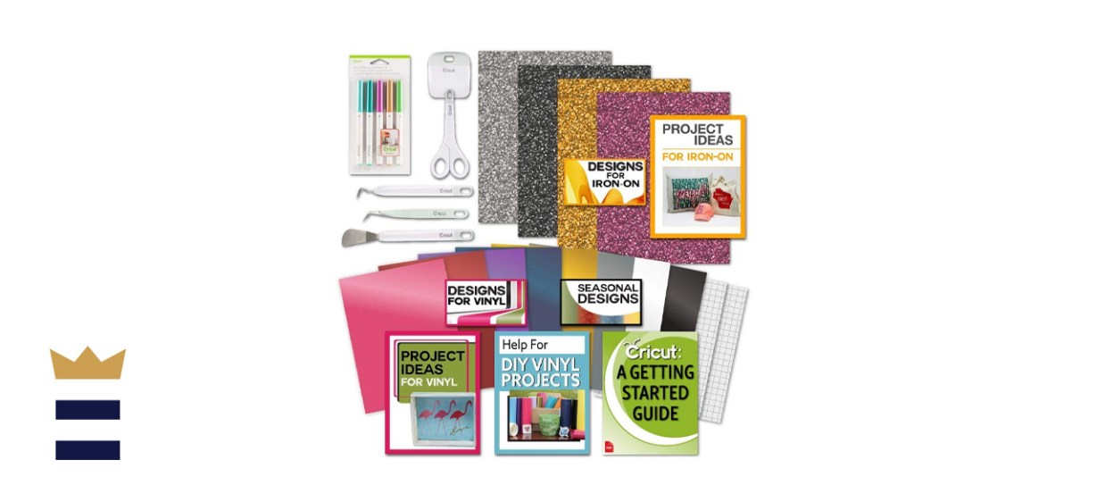 Cricut Tools Bundle - Beginner Cricut Guide, Vinyl Pack, Basic