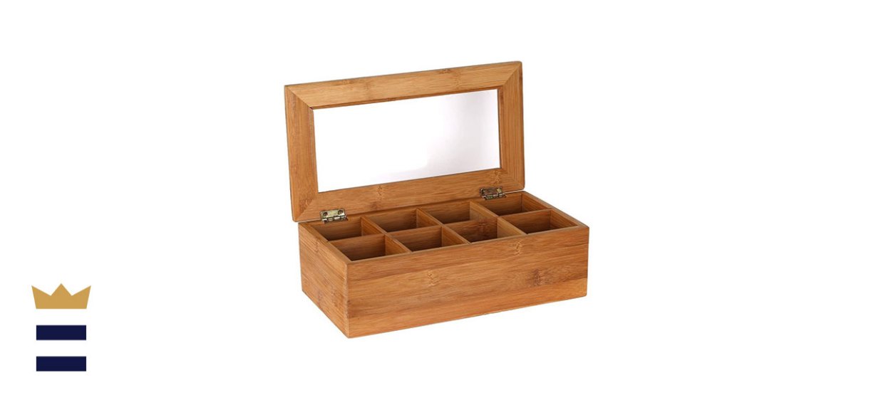 Estilo Bamboo Tea Storage Box 