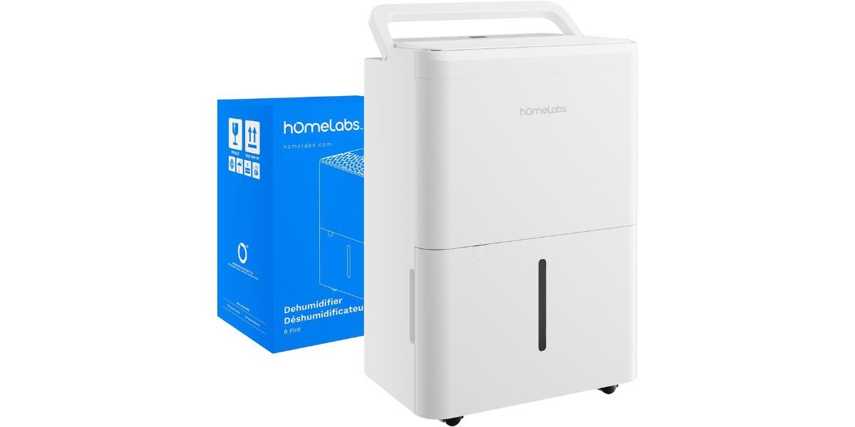 hOmeLabs 1,000 Sq. Ft Portable Wi-Fi Dehumidifier