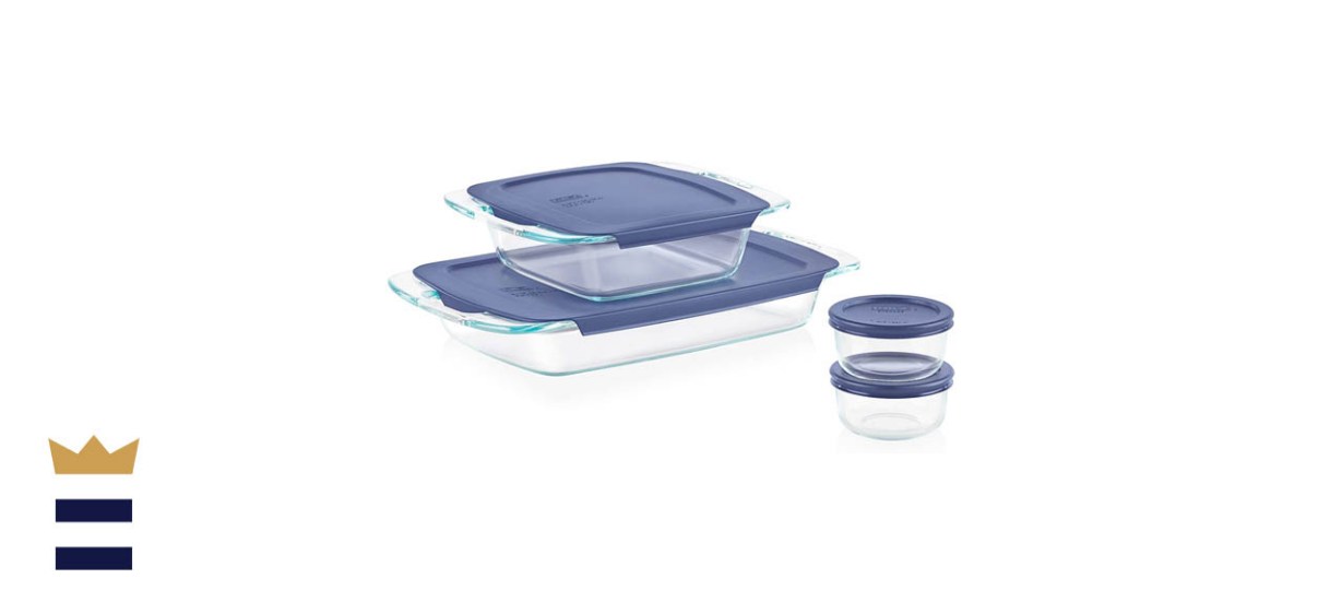 Pyrex 8-Piece Grab Glass Bakeware Set