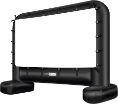 VIVOHOME 17-Foot Indoor and Outdoor Inflatable Projector Screen
