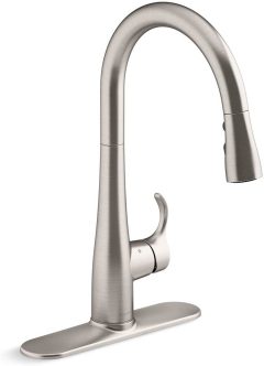 KOHLER Simplice Response Touchless Pull Down Kitchen Faucet