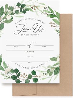 Bliss Collections Join Us Invitations with Envelopes