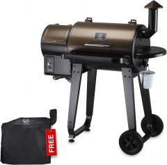 Z GRILLS 2023 Upgrade 6-In-1 Wood Pellet Grill & Smoker