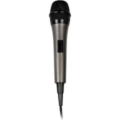 Singing Machine Unidirectional Dynamic Karaoke Microphone
