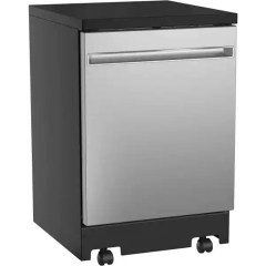 GE 24 in. Stainless Steel Portable Dishwasher