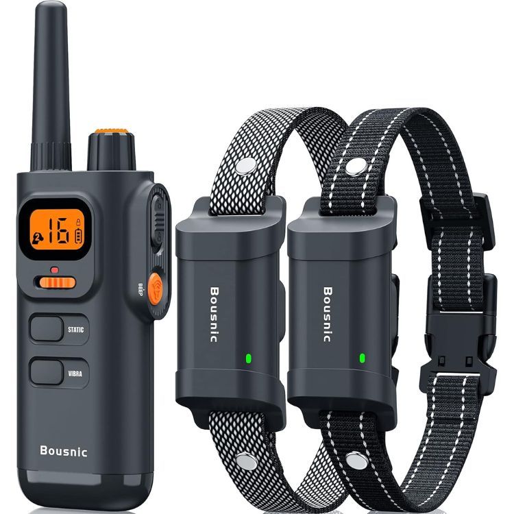 Bousnic Waterproof Dog Training Collar with Remote