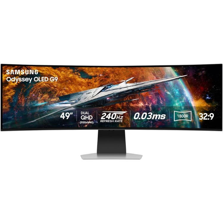 Samsung Odyssey OLED G9 49&quot; Curved Gaming Monitor