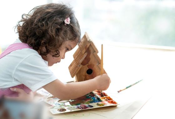 Birdhouse kits are a fun activity for your kids this summer