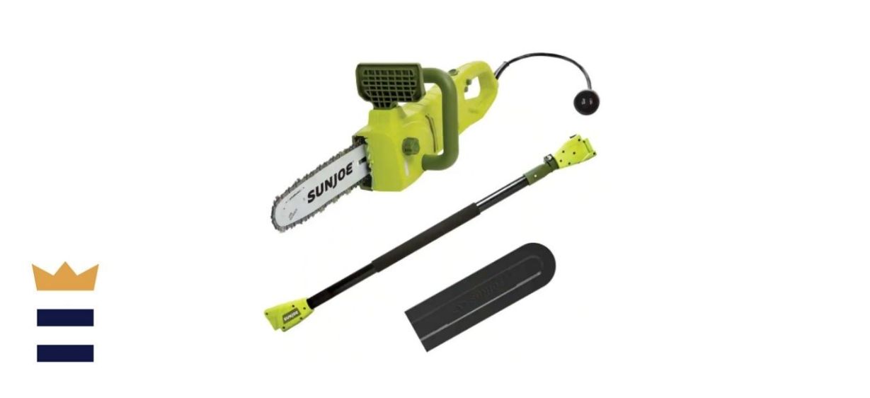 2-in-1 8-amp Electric Convertible Pole Chainsaw
