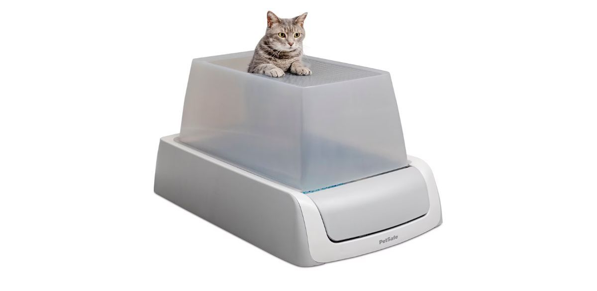 PetSafe ScoopFree Crystal Pro Self-Cleaning Cat Litter Box