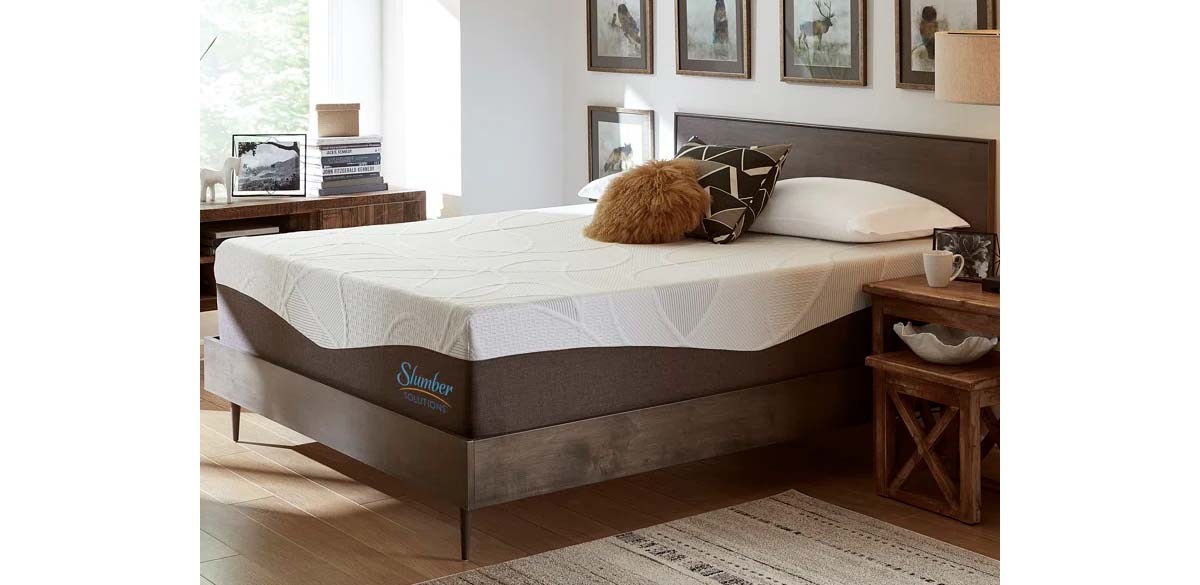 Slumber Solutions Firm Gel Memory Foam Mattress
