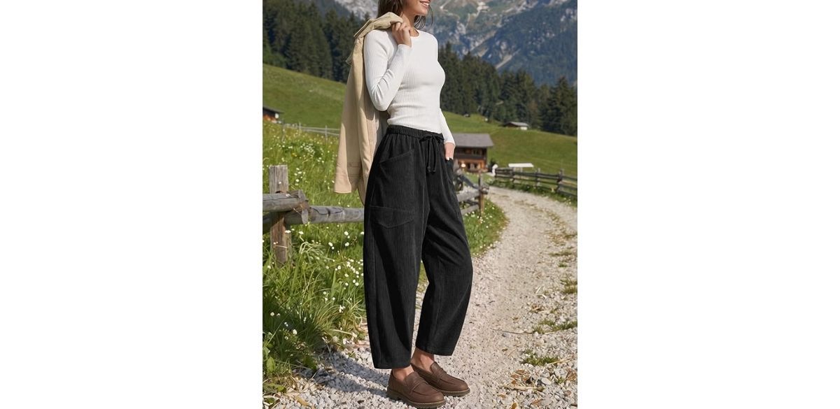 TARSE Barrel Corduroy Pants