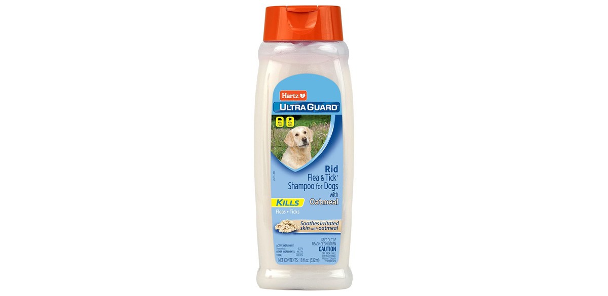 Hartz UltraGuard Rid Flea &amp; Tick Oatmeal Dog Shampoo