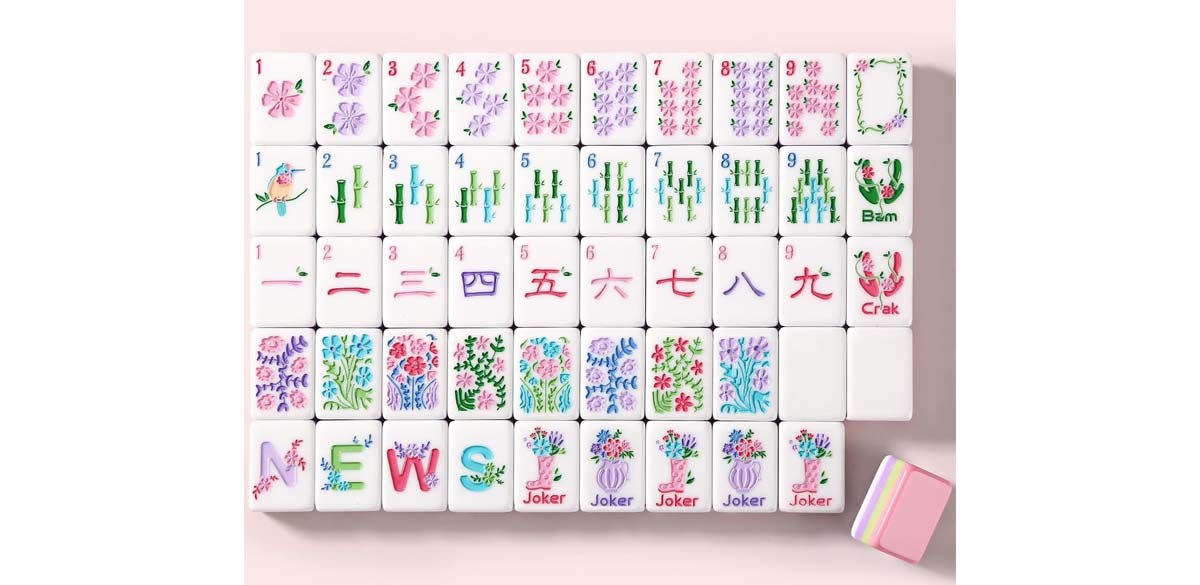 VIRORA MAHJONG American Mahjong Tile Set
