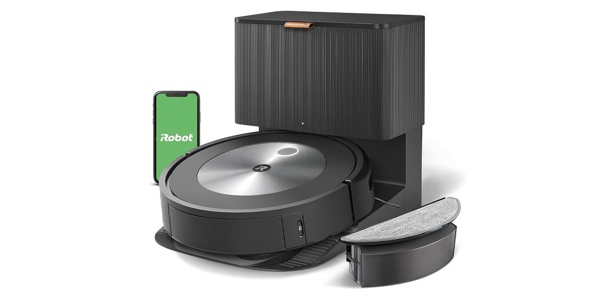 iRobot Roomba Combo j5+ Self-Emptying Robot Vacuum &amp; Mop