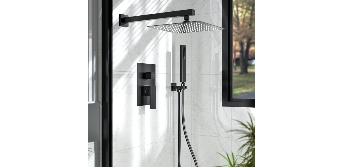 10 in High Pressure Rainfall Shower System