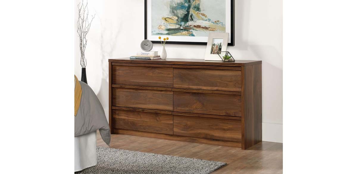 Sauder Harvey Park 6 Drawer Dresser
