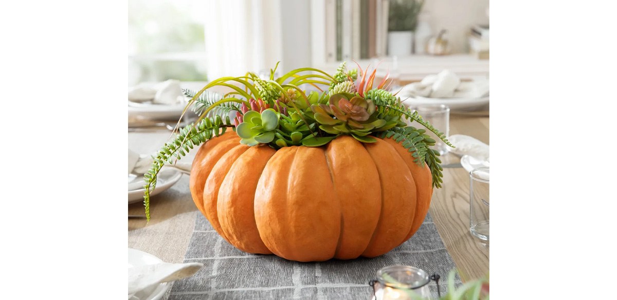 Succulent Harvest Pumpkin Foliage