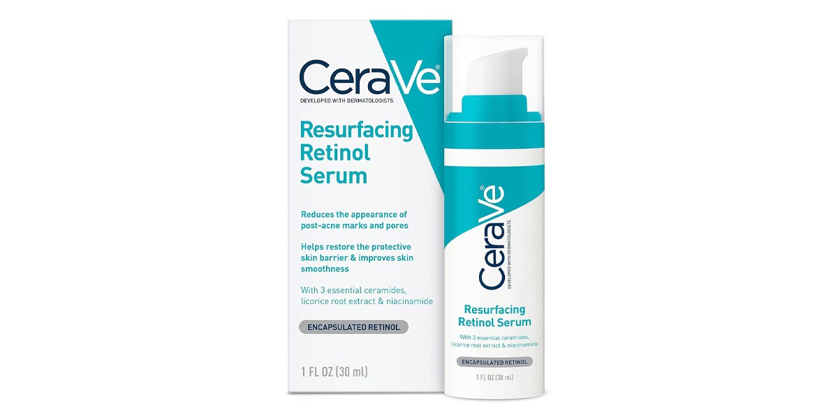 CeraVe Resurfacing Retinol Serum For Post Acne Marks