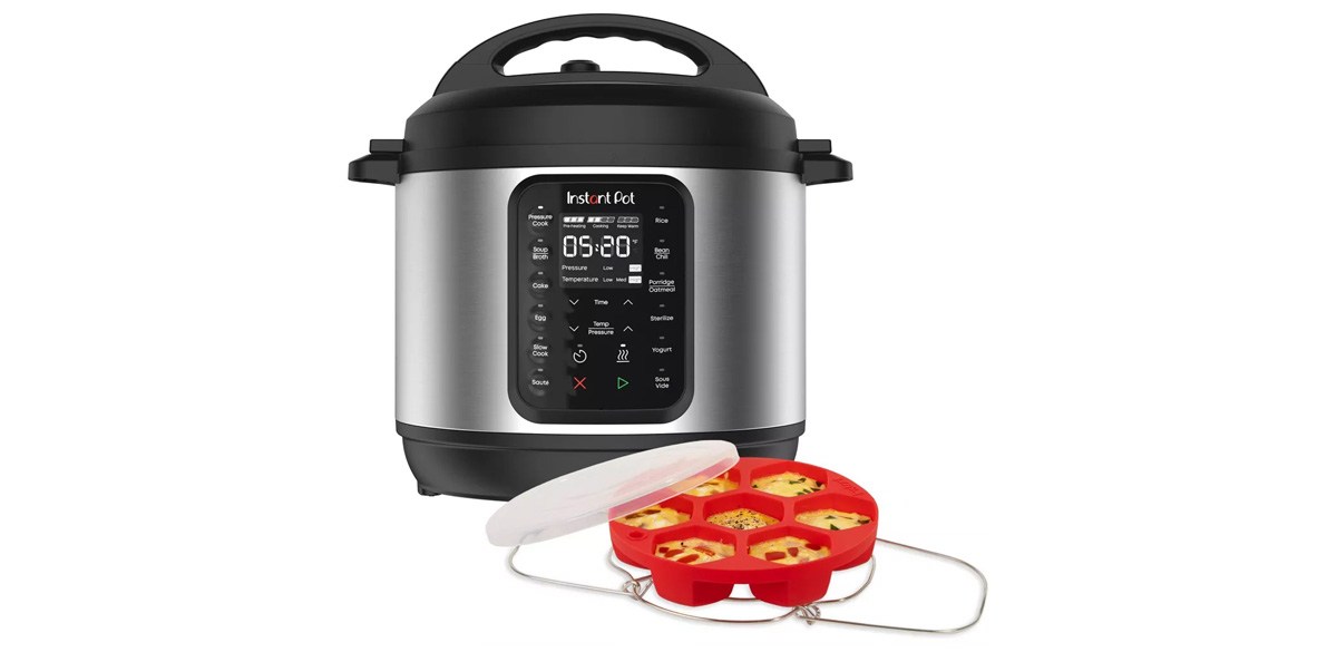 Instant Pot 6qt 9-in-1 Pressure Cooker Bundle