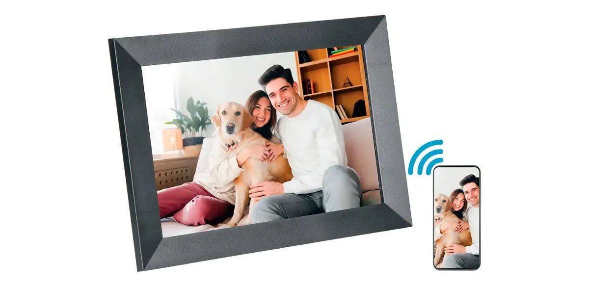 Sunpak - 10.1” Wi-Fi Touchscreen Digital Frame