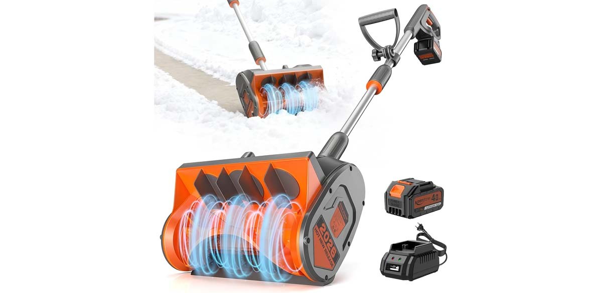 Keenstone Cordless Electric Snow Shovel