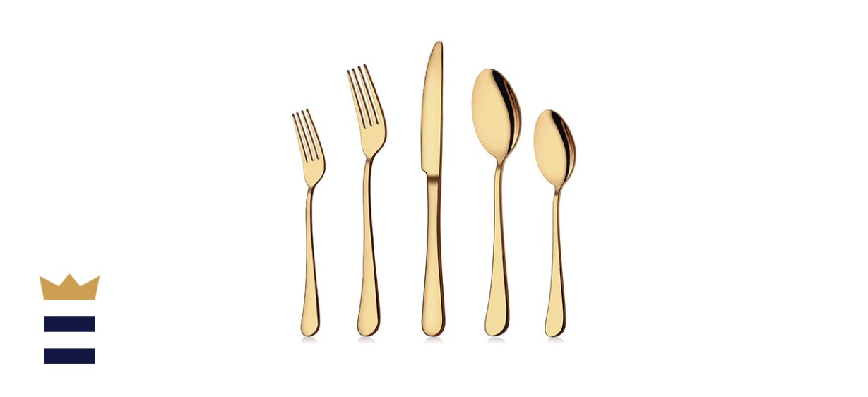 Aisoso Gold Silverware Set