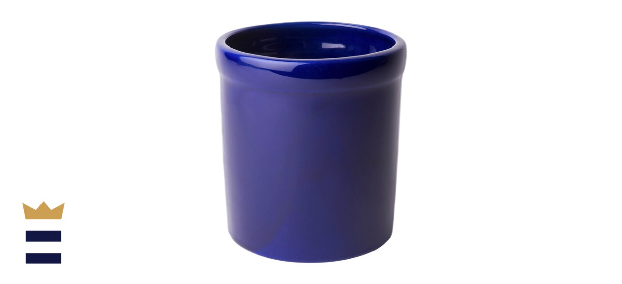 American Mug Pottery Ceramic Utensil Crock