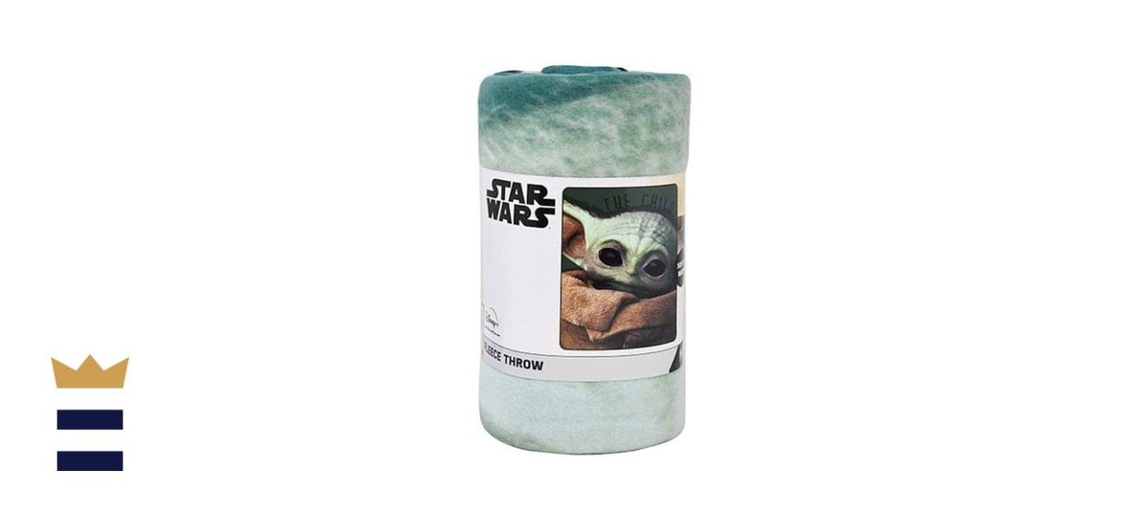 Baby Yoda Throw Blanket