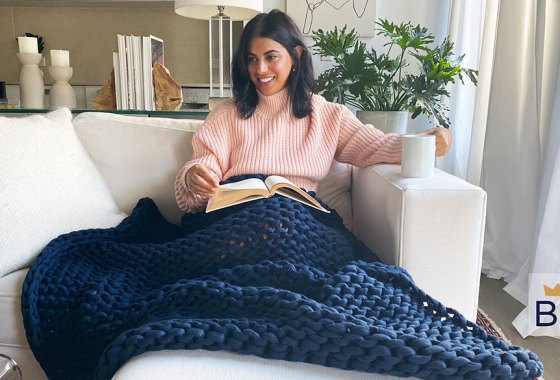 Bearaby review: Can this weighted blanket actually help reduce stress and anxiety?