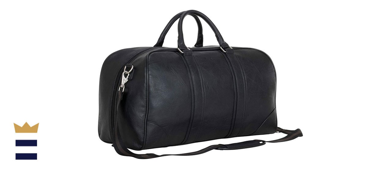 Ben Sherman Vegan Leather Travel Duffel
