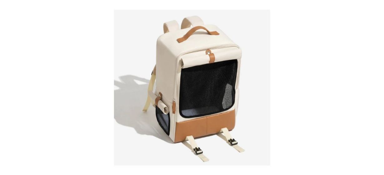 Funny Fuzzy Square Breathable Foldable Portable Pet Carrier Cat Backpack Funny Fuzzy Square Breathable Foldable Portable Pet Carrier Cat Backpack