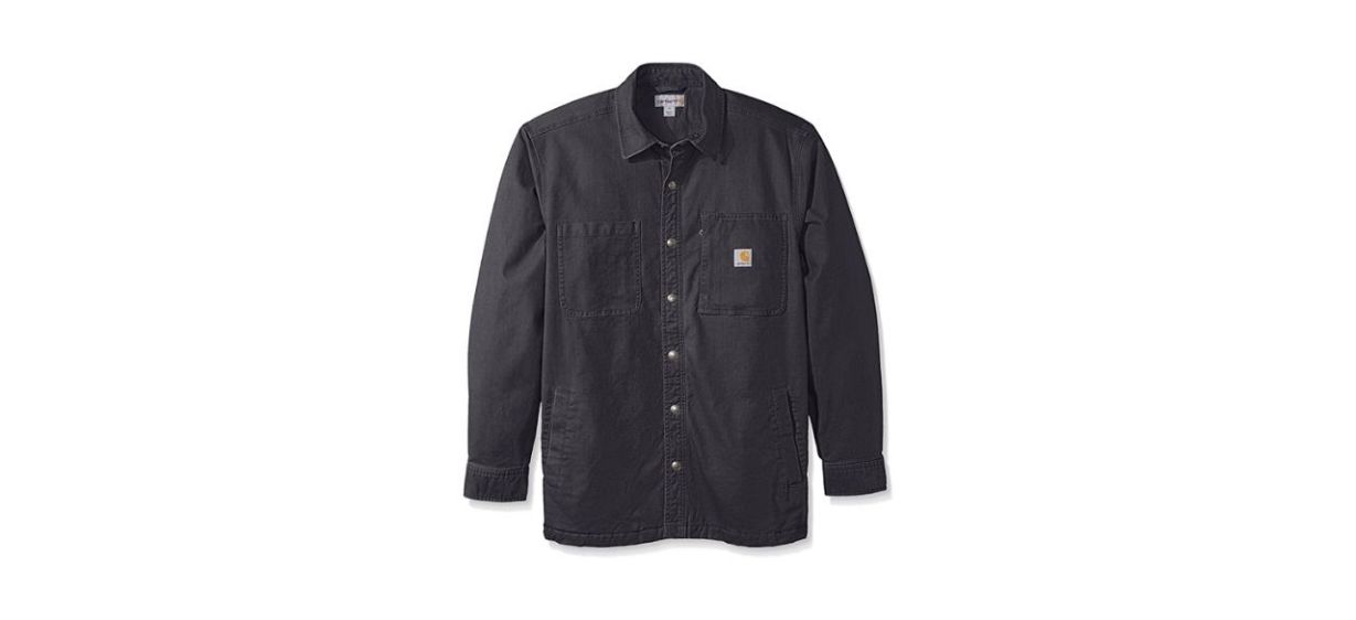 Best Carhartt Mens Rugged Flex Rigby Shirt Jacket