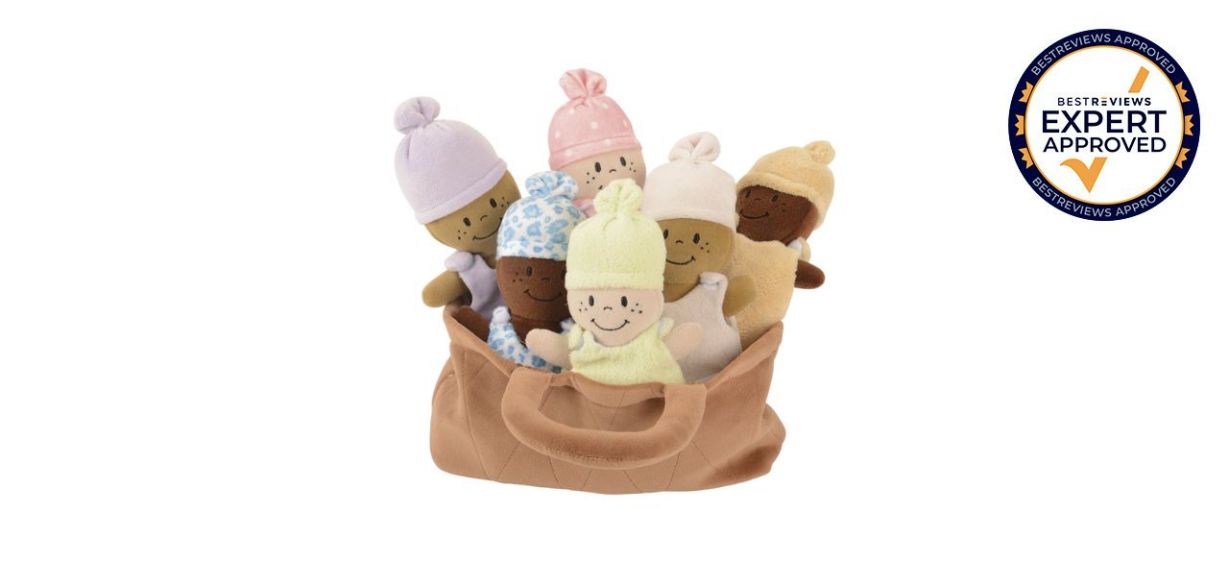Best Creative Minds Plush Basket of Babies
