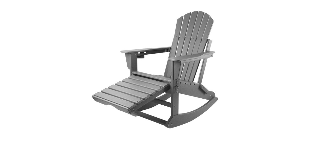 Best Olymsold Rocking Adirondack Chair with Ottoman Best Olymsold Rocking Adirondack Chair with Ottoman