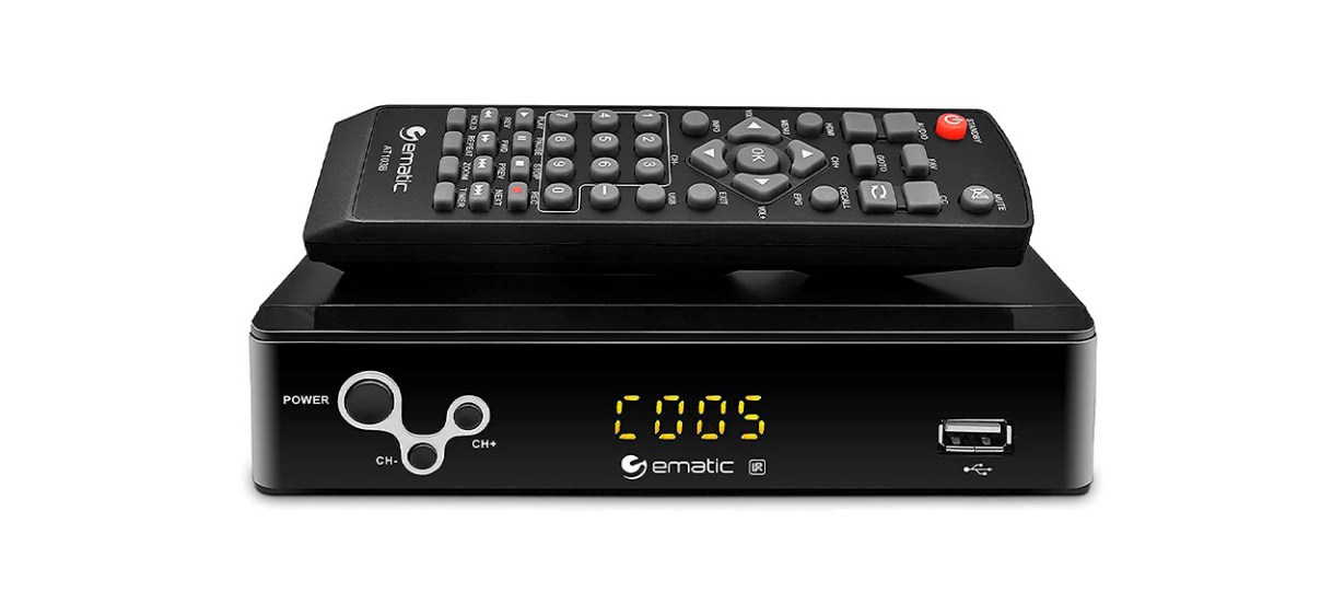 Best Ematic Digital TV Converter Box with Recording