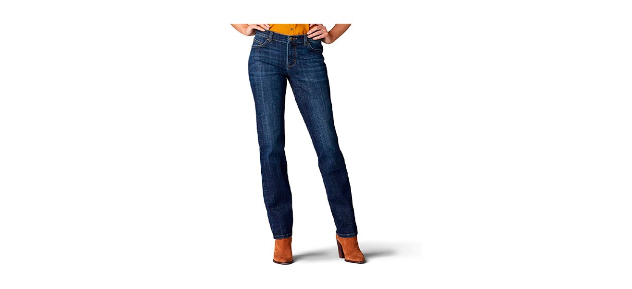 Best Lee Women's Relaxed-Fit Straight-Leg Jean