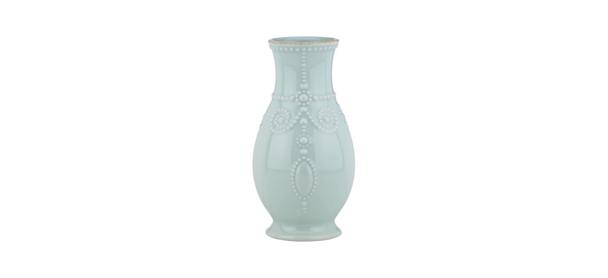 best Lenox French Perle Ice Blue Fluted Vase best Lenox French Perle Ice Blue Fluted Vase