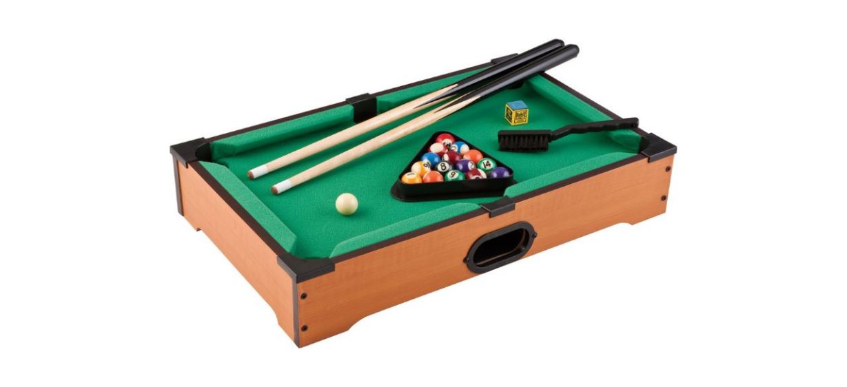 Best Mainstreet Classics Mini Pool Tabletop Set