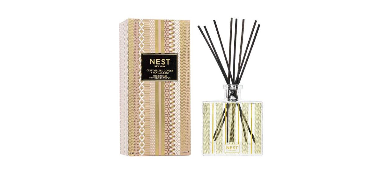 Best Nest New York Crystallized Ginger &amp; Vanilla Bean Reed Diffuser