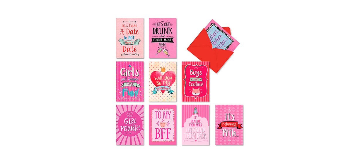 Best NobleWorks Be My Galentine Boxed Greeting Card Set
